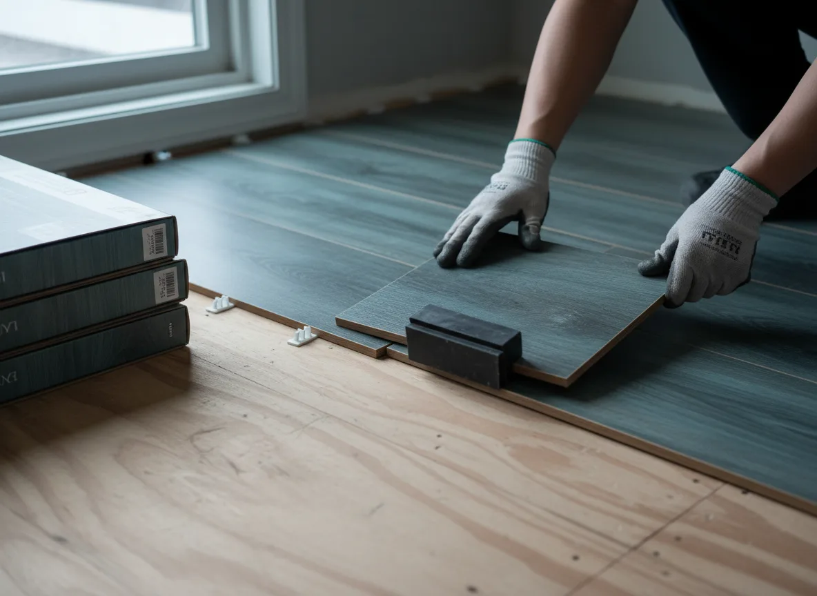 Luxury Vinyl Plank Installation company in German Valley, IL